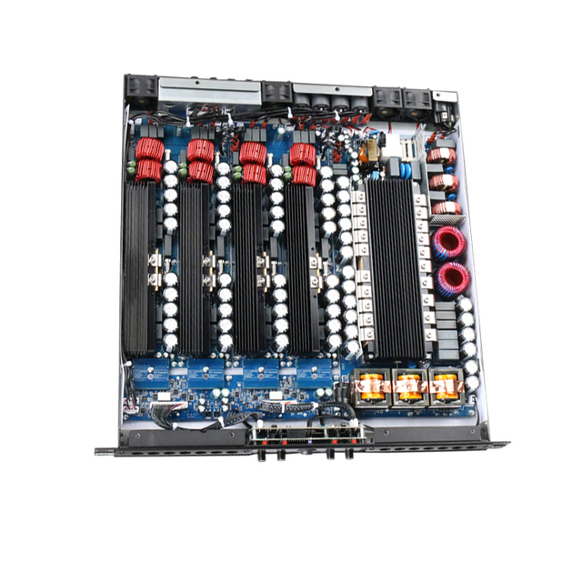 Class d Power Amplifier 4 Channel 3500 Watts Digital Amplifier Stable for 2 Ohms for Line Array Speaker Amplifier