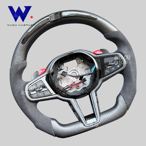 Volante Deportivo LED de Fibra de Carbono Mate para Toyota <span class=keywords><strong>BMW</strong></span> F10 F20 F30 F15 F25 F07 F01 G20 G30 320 <span class=keywords><strong>525</strong></span> X3 X5 M3 M4 M6 M - Product Image 6