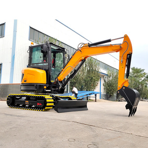 Envío Gratis: Máquina Retroexcavadora Compacta (<span class=keywords><strong>Mini</strong></span> Excavadora) con Motor Kubota, Hidráulica, Ruedas y Orugas, Certificación CE EPA Euro 5 - Product Image 3