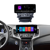 Kit d'installation complet pour HYUNDAI Elantra Langdong 2010 LHD/RHD – Cadre de façade de navigation automobile Android noir mat et accessoires