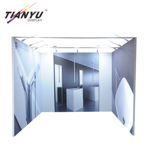 3x3 infissi bagno display in tessuto di tensione 10x10 quadrati Stand Stand espositivo telaio in alluminio - Product Image 1