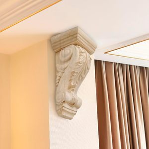 Soportes de Madera Maciza de Diseño Moderno, Estilo Clásico de Mediados de Siglo, Rústicos, Duraderos, Ecológicos, Fáciles de Instalar, para Interiores de Hoteles y Villas - Product Image 3