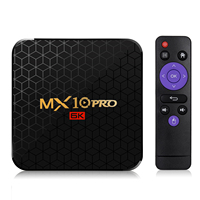 MX10 pro H6 boîte de télévision intelligente 6k 4GB 32GB arabe iptv box Android 9 .0 décodeur tv box MX10 Pro