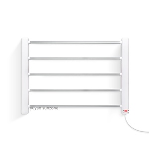 Secador <span class=keywords><strong>de</strong></span> Toallas con Barras <span class=keywords><strong>de</strong></span> Aluminio Color Plata, Secador <span class=keywords><strong>de</strong></span> Toallas Calefactado con <span class=keywords><strong>Luz</strong></span> Indicadora - Product Image 1