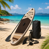 Planche de paddle gonflable tout-en-un personnalisée pour la vente en gros sous marque privée, usine OEM ODM avec logo et emballage