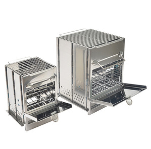 <span class=keywords><strong>Barbecue</strong></span> universel pliable en acier inoxydable pour le camping en plein air, foyer à bois et charbon <span class=keywords><strong>de</strong></span> bois - Product Image 3