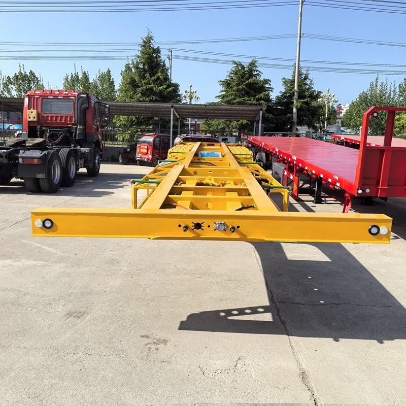 JOZOTG New 3 Axle Gooseneck Skeleton