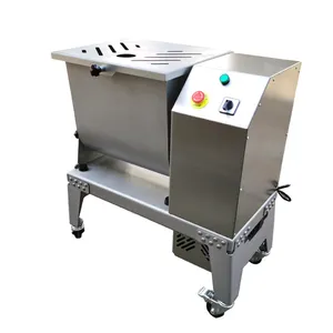Máquina de mistura elétrica profissional para processamento de alimentos, equipamento de recheio de carne, 80L, 1,5kw, para alimentos industriais f