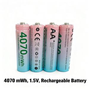 Batterie au lithium <span class=keywords><strong>rechargeable</strong></span> <span class=keywords><strong>AA</strong></span> 1,5 V 4070 mWh, ultra haute capacité, longue durée de vie - Product Image 4