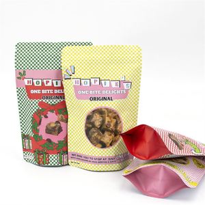 Bolsa de pie BOPP con cierre hermético impreso con logotipo personalizado, práctico embalaje de alimentos pequeños con función a prueba de olores para almacenamiento de azúcar - Product Image 3