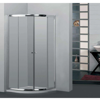 Douchecabines Van Gehard Glas Van Goede Kwaliteit Douchecabines En Basisdeur Frameloze Douchewand