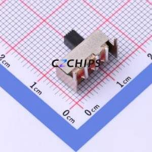 SS-12F23-G4 Slide Switch Through hole Component (THT) Switch Single Pole Double Throw Rectangle Pin Header PC Pin 13mm - Product Image 2