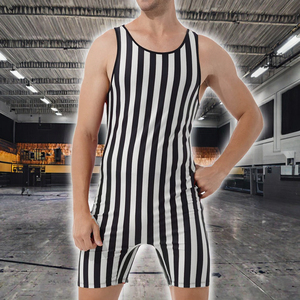 NUEVO DISEÑO 2026 Singlet de Lucha Libre Universitaria Personalizado para Adultos Unisex 100% Poliéster Impresión por Descarga al por Mayor - Product Image 3