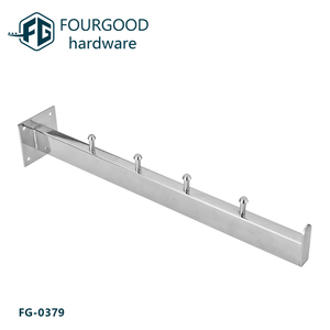 Cao Cấp Kim Loại Thẳng Arms Kẹp Oval Ống Hook/Kim Loại Treo Hiển Thị Treo Tường Móc - Product Image 6