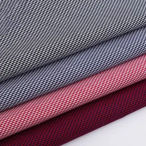 Kain Gaun Houndstooth Lembut Nyaman Klasik untuk Pakaian