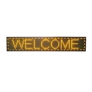 Jhering hot sell OEM traffic message taxi led module wall display module outdoor digit sign panel screen for cars