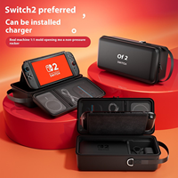 Étui portable étanche en EVA résistant aux chocs pour console Nintendo Switch 2 et accessoires 33x18x12CM
