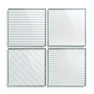 Verre trempé sérigraphié motif points en céramique, logo personnalisé pour cloison de porte, <span class=keywords><strong>douche</strong></span>, décoration, vente en gros - Product Image 2