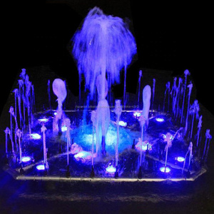 Moderno personalizado jardín al aire libre gran parque lago estanque bailando fuente de agua Musical con LED <span class=keywords><strong>en</strong></span> venta - Product Image 1