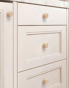 Pomo y tirador moderno redondo de aluminio moleteado para gabinetes de cocina, dormitorio, sala de estar, armario, tocador y villa - Product Image 4
