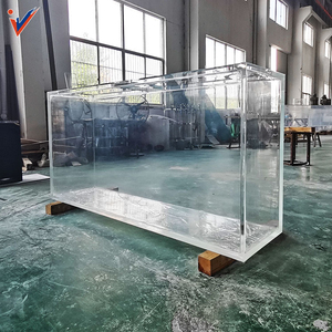 Aquariums en forme de réservoir d'eau salée à <span class=keywords><strong>prix</strong></span> compétitif, en acrylique transparent, personnalisables - Product Image 1