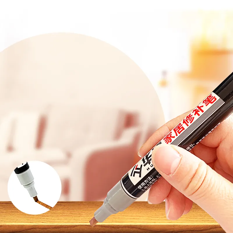 Furniture touch-up paint pen felt marker black suitable for furniture repair refill paint pen