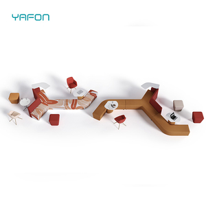 Oferta Destacada: Conjunto Modular Seccional en Forma de L de Diseño Moderno, Combinación Libre, en Cuero PU o Tela, con Opciones Ken-back y Ken-b sin Respaldo - Product Image 1