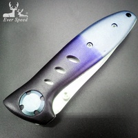 Outil de survie de poche de couteau tactique pliable en acier inoxydable avec logo laser pour la personnalisation OEM de camping prise en charge