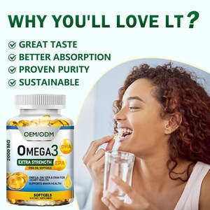 Gélules d'oméga <span class=keywords><strong>3</strong></span> Egan |   Extrait végétal premium (huile de lin) |   Complément alimentaire riche en DHA et EPA pour le soutien cardiaque et cognitif - Product Image 4