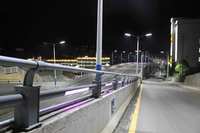 Balise réfléchissante LED lumineuse de qualité ingénierie pour aménagement paysager nocturne, garde-corps de pont, clôture de sécurité en acier inoxydable pour canal fluvial