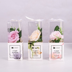 Diffuseurs d'<span class=keywords><strong>ambiance</strong></span> en rotin écologiques de luxe, aromathérapie sans flamme avec huile parfumée 100% naturelle et biologique, <span class=keywords><strong>spray</strong></span> longue durée - Product Image 2