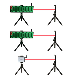 Conveniente <span class=keywords><strong>temporizador</strong></span> inalámbrico con LED recargable de pista y campo Turning Back Running Entrenamiento de una sola persona para 100 metros - Product Image 4