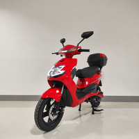 BICYSTAR Moto électrique à deux roues pour livraison de nourriture, logistique et coursier, moteur puissant 60V 2000W, coffre de grande capacité