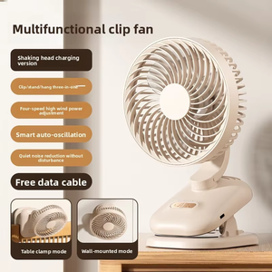 Nuevo Modelo de <span class=keywords><strong>Ventilador</strong></span> de Escritorio Transfronterizo, Mini <span class=keywords><strong>Ventilador</strong></span> Eléctrico USB Recargable, <span class=keywords><strong>Ventilador</strong></span> Oscilante con Clip para Mesa - Product Image 6