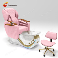 Fauteuil Pédicure Électrique Moderne de Luxe, Surfing Massage Pipeless, Couleur Personnalisée, Confortable pour Salon