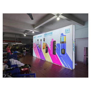 Stand d'exposition portable en aluminium rétroéclairé pour salon professionnel, avec boîte lumineuse LED de 20 pieds, pour 30 acheteurs, <span class=keywords><strong>SEGO</strong></span> - Product Image 1