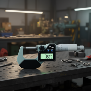 Take Digital <b>Micrometer</b> 0-25mm IP65 Waterproof Measurement Tool - Product Image 3