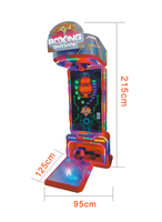 Street Boxing Arcade Unterhaltungsautomat Münzbetriebene Interaktive Sport-Spielmaschine Ultimate Big Punch Kick Boxing Spielautomat