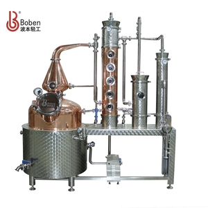 Destilador de cobre rojo Boben 200L 52Gal Alcohol multifuncional para <span class=keywords><strong>whisky</strong></span>, ginebra, ron, vodka - Product Image 3