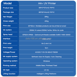 适用于小型企业的 A4 喷墨式 UV 平板打印机 全新爱普生 DTF 打印机，提供 3 年保修 - Product Image 4