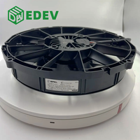 EDEV 12-Zoll 12V/24V Bürstenloser Kondensator-Axiallüfter OEM IP68 216W für Bus-Klimaanlagenkühlung
