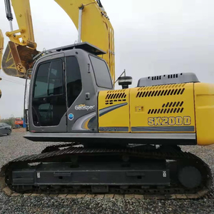 Buen estado Kobelco Sk200D 20ton Excavadora de alta rentabilidad en precio barato Excavadora Kobelco Sk 480 350d Marca famosa - Product Image 1