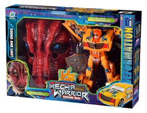 Hot bán <span class=keywords><strong>mini</strong></span> nhựa biến dạng robot xe cho trẻ em chuyển đổi Robot đồ chơi 2 trong 1 có thể thay đổi xe robot với âm thanh ánh sáng - Product Image 3