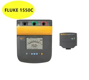 Fluker 1550C FC 5 KV เครื่องทดสอบฉนวนดิจิตอลจอแสดงผล carcas fluke 1550c