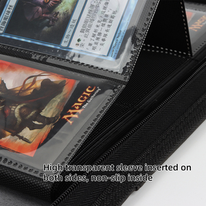 Torson bán buôn bóng chày Hockey thẻ chất kết dính 360 + Công suất 9 PU da cho TCG mtg Túi giao dịch lưu trữ thẻ quà tặng chất kết dính - Product Image 3