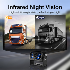 Cámara de Reversa Inalámbrica de 9 Pulgadas, Asistencia de Reversa para Automóvil, Cámara de Reversa Inalámbrica de 720P con Visión Nocturna, Cámara de Visión Trasera para Camiones - Product Image 2