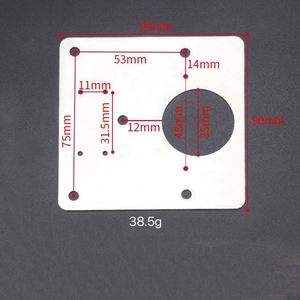 Placa de Reparación de Bisagras de Puerta de Cocina de Acero Inoxidable para Montaje de Herrajes de Muebles - Product Image 5