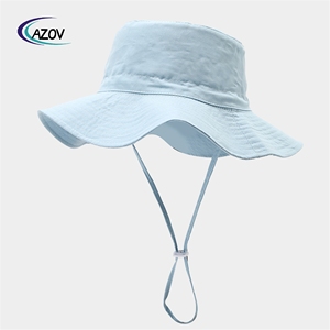 Chapeau de soleil Azov-yt <span class=keywords><strong>Mori</strong></span> avec cordon coupe-vent, grand bord, style pêcheur, simple, pour les loisirs en plein air, les vacances et les voyages - Product Image 1