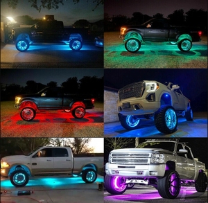 LED chiếu sáng bánh xe nhẫn cho đơn/đôi Side LED Strip - Product Image 6