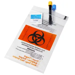Hochwertige recycelbare kundenspezifische medizinische Labortüten für Biohazard-Specimen